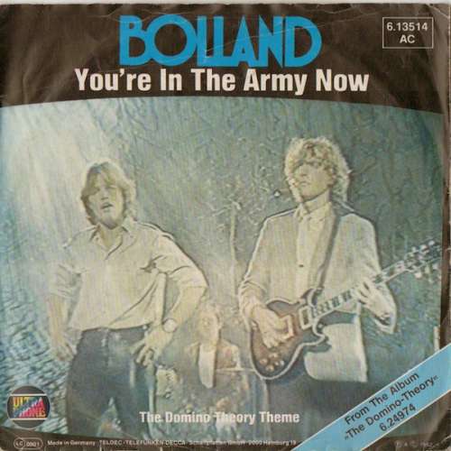 Cover Bolland* - You're In The Army Now (7, Single) Schallplatten Ankauf