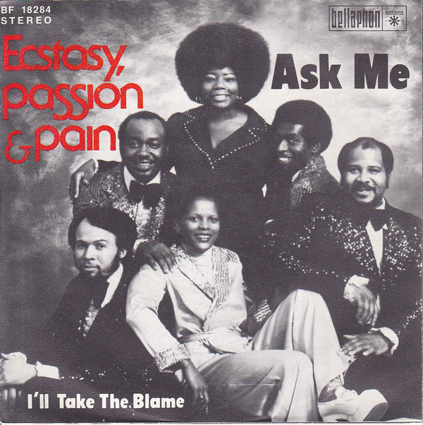 Cover Ecstasy, Passion & Pain - Ask Me (7, Single) Schallplatten Ankauf