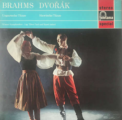 Cover Wiener Symphoniker - Ungarische Tänze / Slawische Tänze Op. 46 (LP, Album) Schallplatten Ankauf
