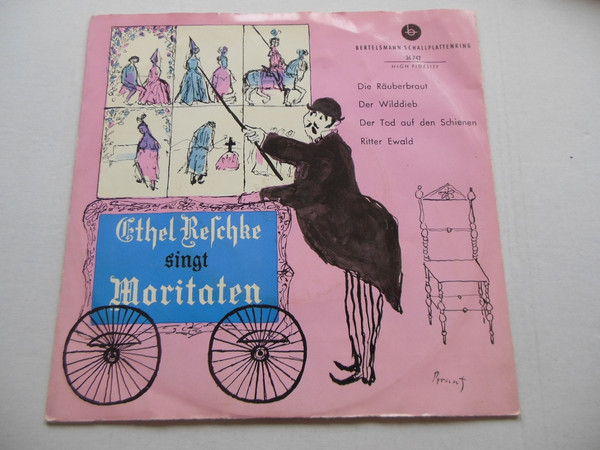 Cover Ethel Reschke - Ethel Reschke Singt Moritaten (7, EP) Schallplatten Ankauf