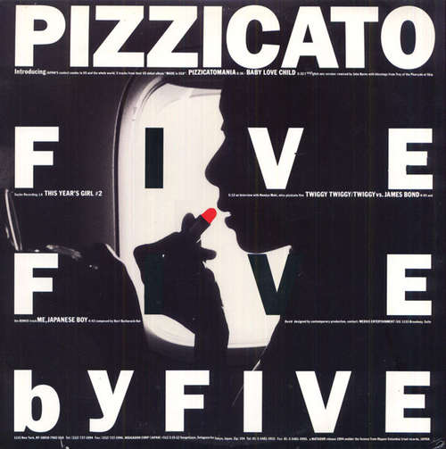 Cover Pizzicato Five - Five By Five (12, EP) Schallplatten Ankauf