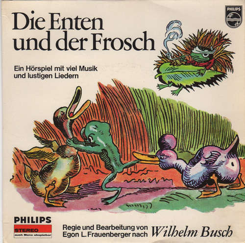 Cover Egon L. Frauenberger Nach Wilhelm Busch - Die Enten Und Der Frosch (7, EP) Schallplatten Ankauf