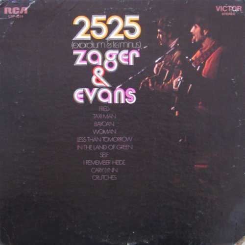 Cover Zager & Evans - 2525 (Exordium & Terminus) (LP, Album) Schallplatten Ankauf