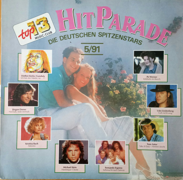Cover Various - Hitparade - Die Deutschen Spitzenstars 5/91 (LP, Comp, Club) Schallplatten Ankauf