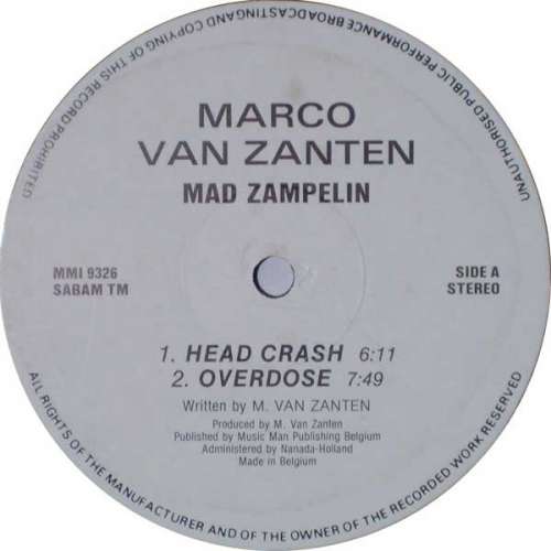 Cover Marco Van Zanten - Mad Zampelin (12) Schallplatten Ankauf