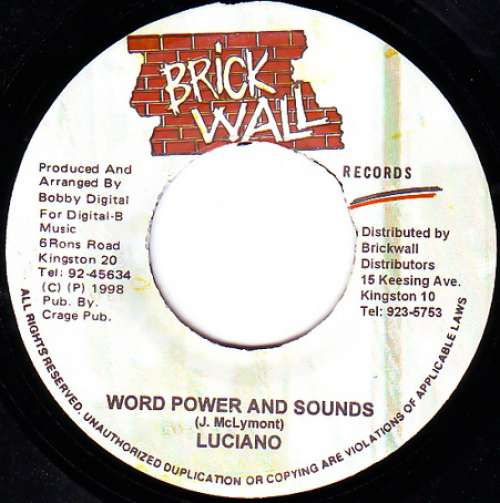 Cover zu Luciano (2) / Singing Melody - Word Power And Sounds / Money Love (7) Schallplatten Ankauf