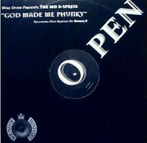 Cover Mike Dunn Presents The MD X-Spress - God Made Me Phunky (12) Schallplatten Ankauf