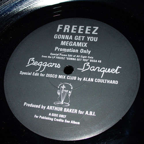 Bild Freeez - Gonna Get You Megamix (12, S/Sided, Promo) Schallplatten Ankauf