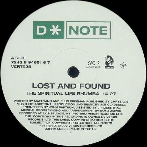 Cover Lost And Found Schallplatten Ankauf