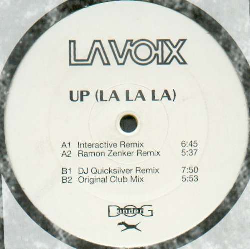 Cover La Voix - Up (La La La) (12, Promo, Yel) Schallplatten Ankauf