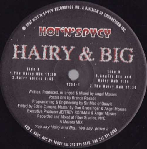 Cover Angel Moraes - Hairy & Big (12) Schallplatten Ankauf