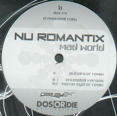 Cover Nu Romantix (2) - Mad World (12, Promo) Schallplatten Ankauf