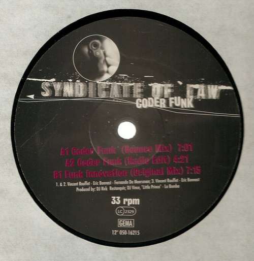 Cover Syndicate Of Law - Coder Funk (12) Schallplatten Ankauf