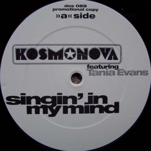 Cover Kosmonova Featuring Tania Evans - Singin' In My Mind (12, Promo) Schallplatten Ankauf