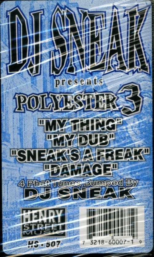 Cover DJ Sneak - Polyester 3 (12) Schallplatten Ankauf