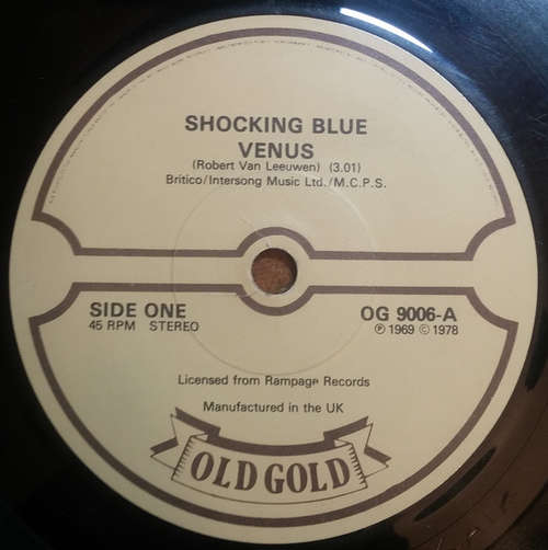 Bild Shocking Blue - Venus / Hot Sand (7, Single, RE, RP) Schallplatten Ankauf