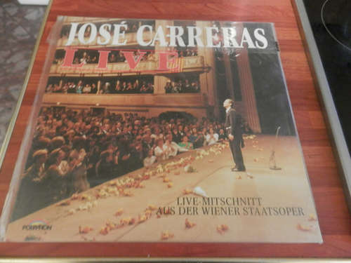 Cover José Carreras - Live (LP, Album, Gat) Schallplatten Ankauf