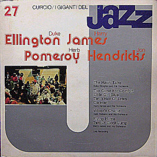 Cover Duke Ellington, Harry James And His Orchestra, Herb Pomeroy, Jon Hendricks - I Giganti Del Jazz Vol. 27 (LP, Comp) Schallplatten Ankauf