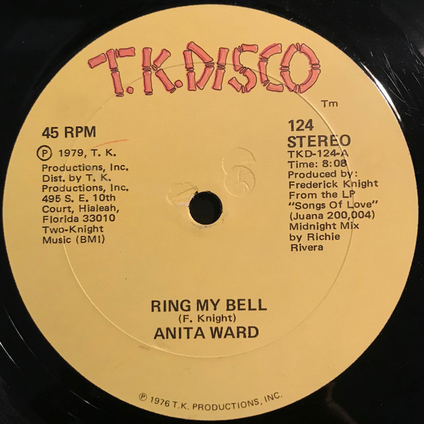 Cover Anita Ward - Ring My Bell (12, M/Print) Schallplatten Ankauf