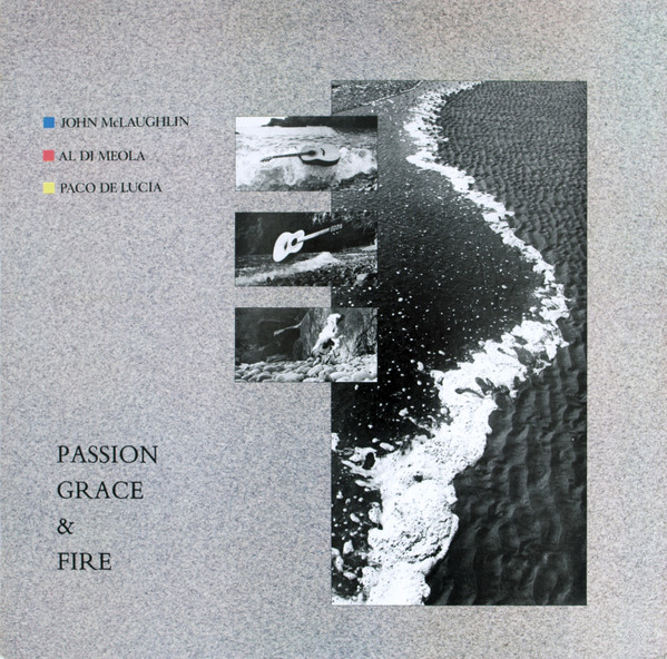 Cover John McLaughlin, Al Di Meola, Paco De Lucía - Passion, Grace & Fire (LP, Album) Schallplatten Ankauf