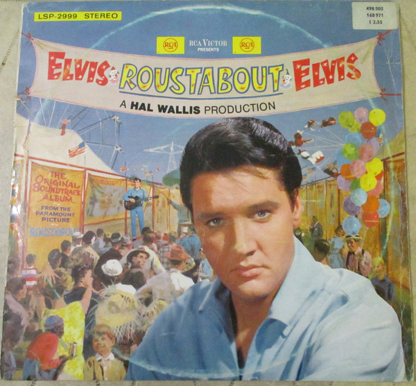 Cover Elvis Presley , With The The Jordanaires - Roustabout (LP, Album, Ste) Schallplatten Ankauf