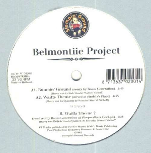 Cover Belmontiie Project - Bumpin' Ground (12) Schallplatten Ankauf