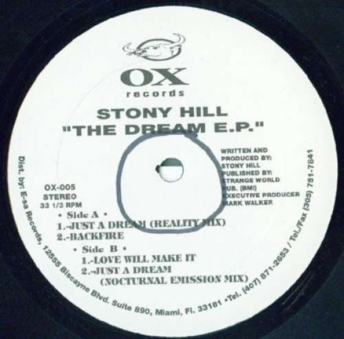 Cover Stony Hill - The Dream E.P. (12) Schallplatten Ankauf