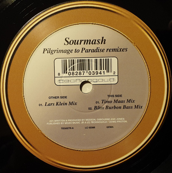 Cover Sourmash - Pilgrimage To Paradise (Remixes) (12) Schallplatten Ankauf