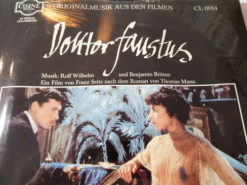 Cover Rolf Wilhelm, Benjamin Britten - Originalmusik Aus Den Filmen Doktor Faustus und Tonio Kröger (LP) Schallplatten Ankauf