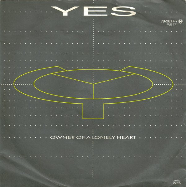 Cover Yes - Owner Of A Lonely Heart (7, Single) Schallplatten Ankauf