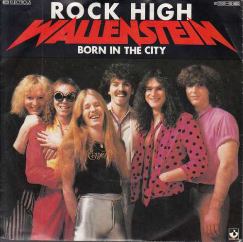 Cover Wallenstein - Rock High / Born In The City (7, Single) Schallplatten Ankauf