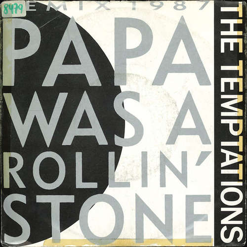 Cover The Temptations - Papa Was A Rollin' Stone (Remix 1987) (7, Single) Schallplatten Ankauf