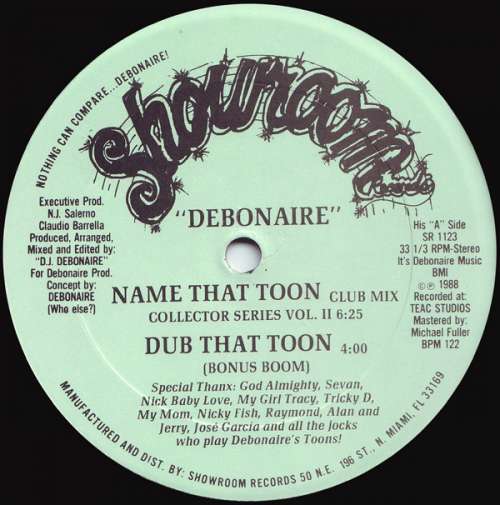 Cover Debonaire* - Name That Toon (12) Schallplatten Ankauf