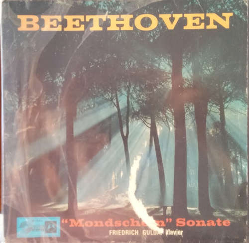 Cover Beethoven*, Friedrich Gulda - Mondschein Sonate (7) Schallplatten Ankauf