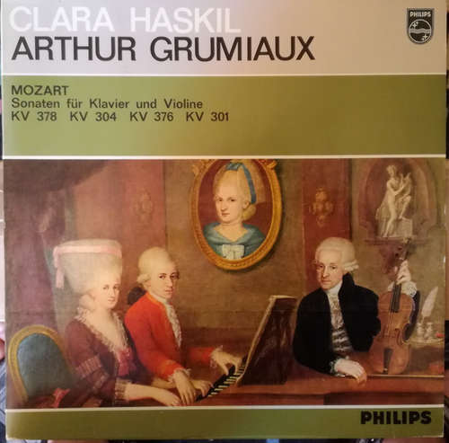 Cover Clara Haskil, Arthur Grumiaux, Mozart* - Sonaten Für Klavier Und Violine (LP, RE) Schallplatten Ankauf