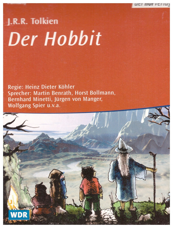 Cover J.R.R. Tolkien - Der Hobbit (4xCass) Schallplatten Ankauf