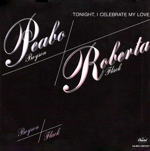 Cover Peabo Bryson / Roberta Flack - Tonight, I Celebrate My Love (7, Single) Schallplatten Ankauf