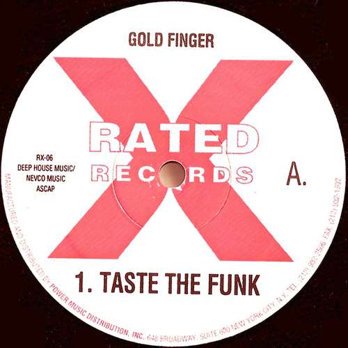Cover Gold Finger* - Taste The Funk / I Could Learn! (12, Maxi) Schallplatten Ankauf