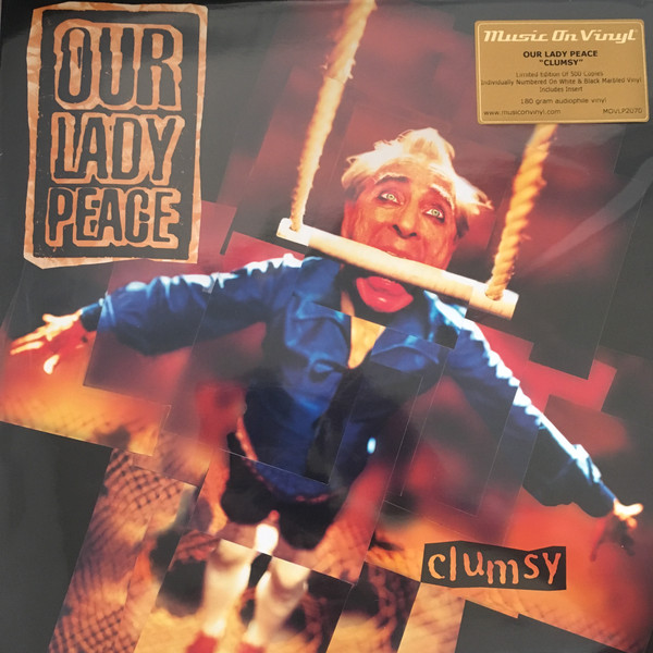 Cover Our Lady Peace - Clumsy (LP, Album, Ltd, Num, RE, Whi) Schallplatten Ankauf