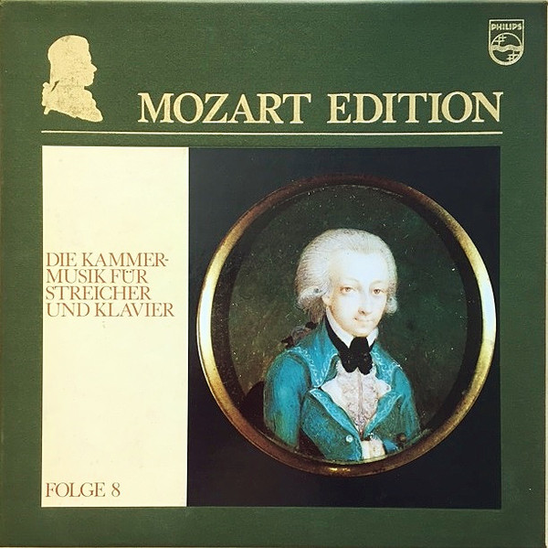 Cover Wolfgang Amadeus Mozart - Mozart Edition 8 ● Die Kammermusik Für Streicher Und Klavier (12xLP + Box, Comp) Schallplatten Ankauf