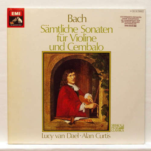 Cover Bach*, Lucy Van Dael • Alan Curtis (2) - Sämtliche Sonaten Für Violine Und Cembalo (2xLP, Album) Schallplatten Ankauf