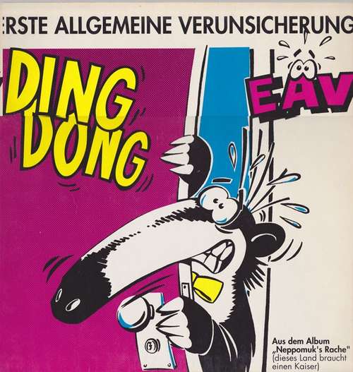 Cover Erste Allgemeine Verunsicherung* - Ding Dong (12, Maxi) Schallplatten Ankauf