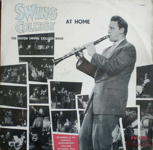 Cover The Dutch Swing College Band - Swing College At Home (LP, Album, Mono) Schallplatten Ankauf