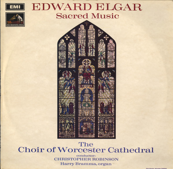 Cover Edward Elgar*, The Choir Of Worcester Cathedral* Conductor: Christopher Robinson, Harry Bramma - Sacred Music (LP, Album) Schallplatten Ankauf