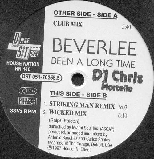 Bild Beverlee - Been A Long Time (12) Schallplatten Ankauf
