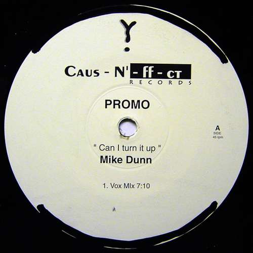 Cover Mike Dunn - Can I Turn It Up (12, Promo) Schallplatten Ankauf