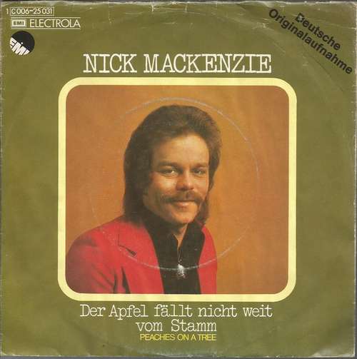 Cover Nick MacKenzie - Der Apfel Fällt Nicht Weit Vom Stamm (7, Single) Schallplatten Ankauf