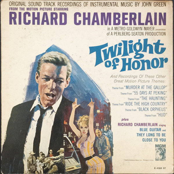 Cover John Green*, Richard Chamberlain, Various - Twilight Of Honor (LP, Album, Mono) Schallplatten Ankauf