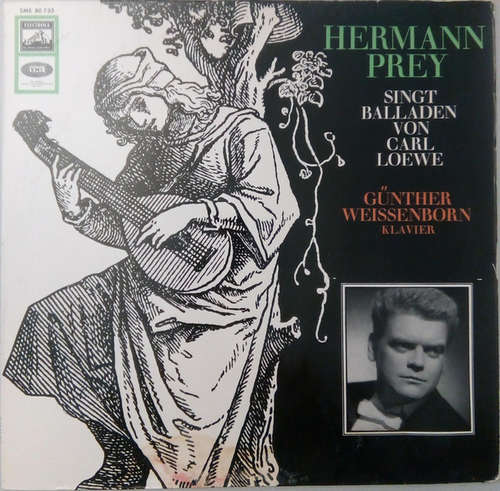 Cover Hermann Prey, Carl Loewe, Günther Weissenborn - Hermann Prey Singt Balladen Von Carl Loewe  (LP) Schallplatten Ankauf
