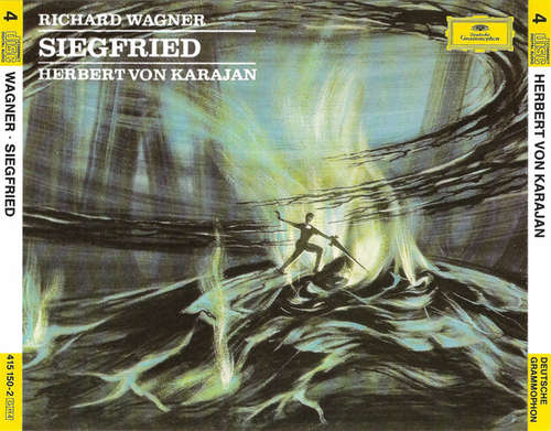 Cover Richard Wagner, Berliner Philharmoniker, Herbert von Karajan - Siegfried (4xCD, Album + Box) Schallplatten Ankauf